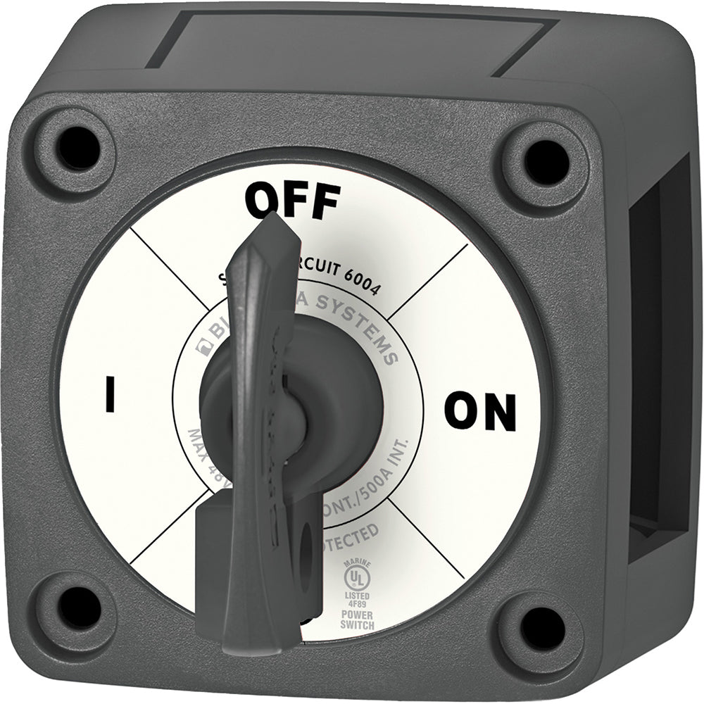 Blue Sea 6004200 Single Circuit ONOFF wLocking Key Black 6004200